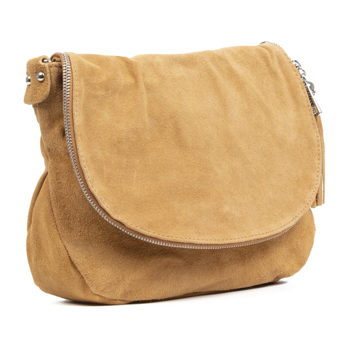 Amanda Borsa a tracolla Donna. Vera Pelle Scamosciata.