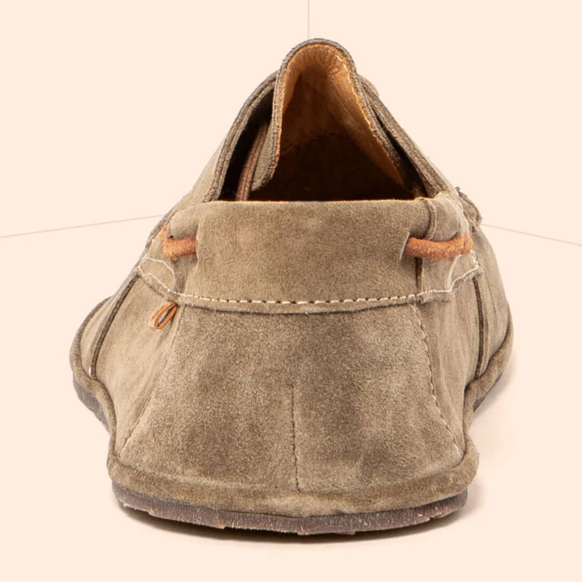 Zapatos N5675 SILK SUEDE LAND/ BARE color Land