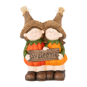 J-Line figurine Enfant Citrouille - magnsium - orange