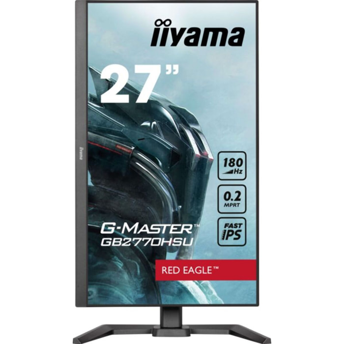 Ecran PC Gamer IIYAMA G-Master GB2770HSU-B6 27'' Fats IPS