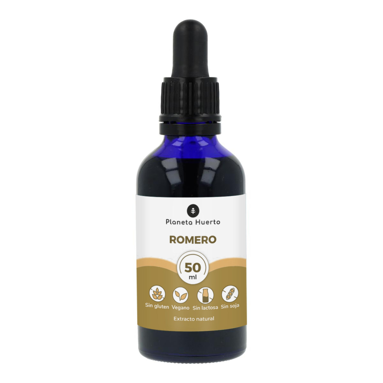 PLANETA HUERTO | Extracto de Romero 50 ml – Suplemento Natural Antioxidante para la Salud General