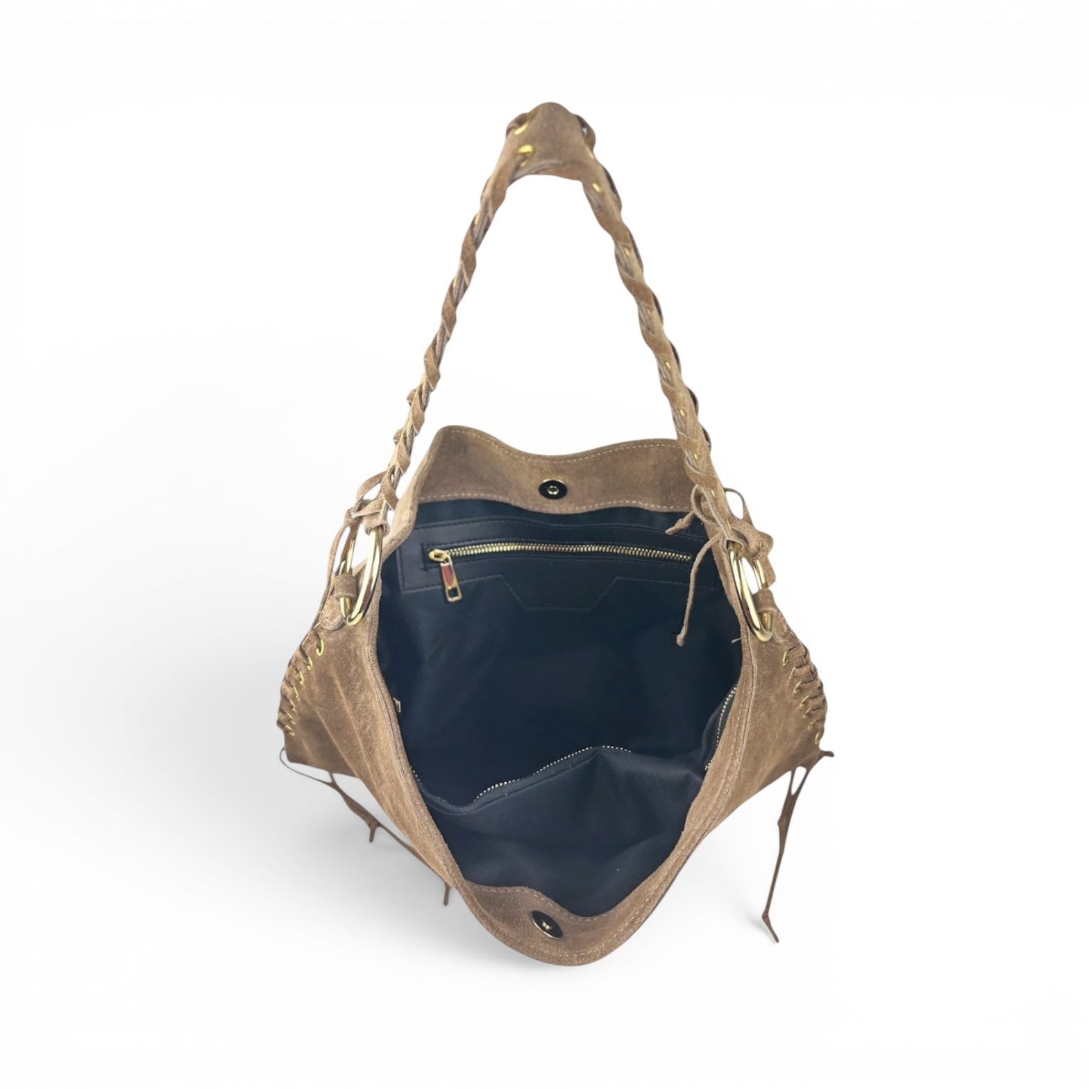 Borsa a Spalla Cheval Firenze Daisy Taupe Scuro