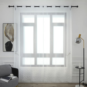 Tenda traslucida con stampa 140x260 cm.