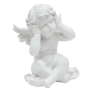 Ange déco H.23cm blanc