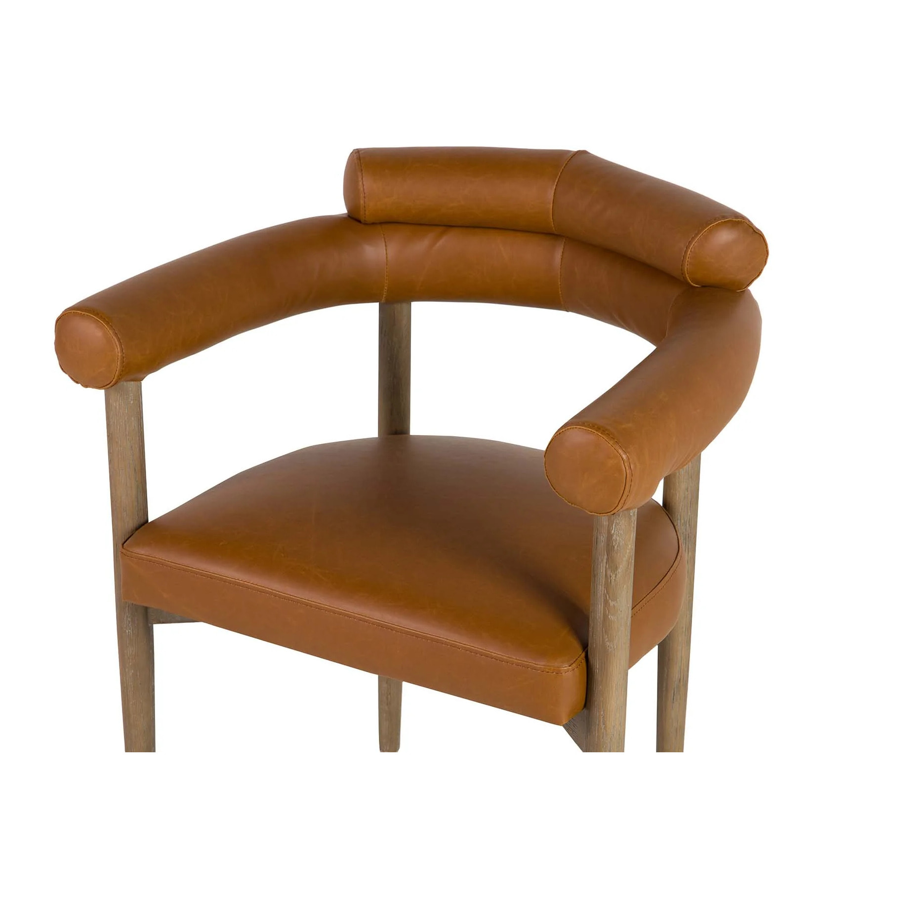 Silla Madera Fresno Marron 66x56x79 Cm
