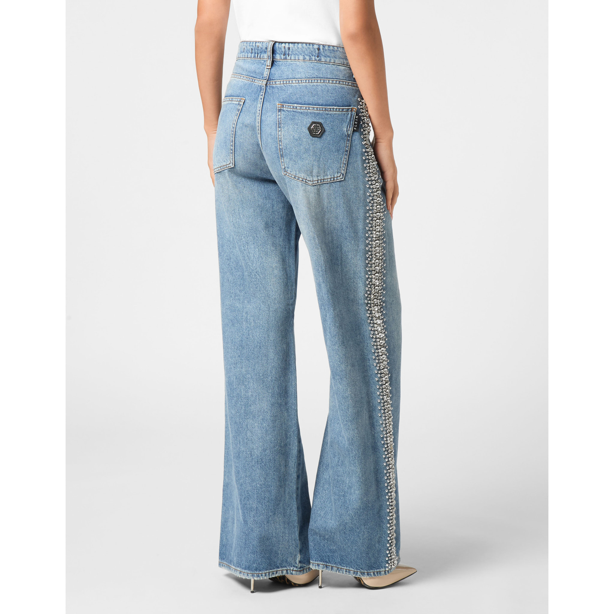 PHILIPP PLEIN Vaqueros Skater fit