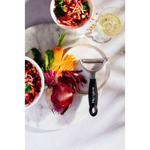 Eplucheur MICROPLANE Profesional Y Julienne Black