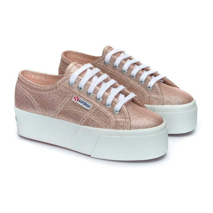 Scarpe da donna Superga Rosa 2790 Platform Lame
