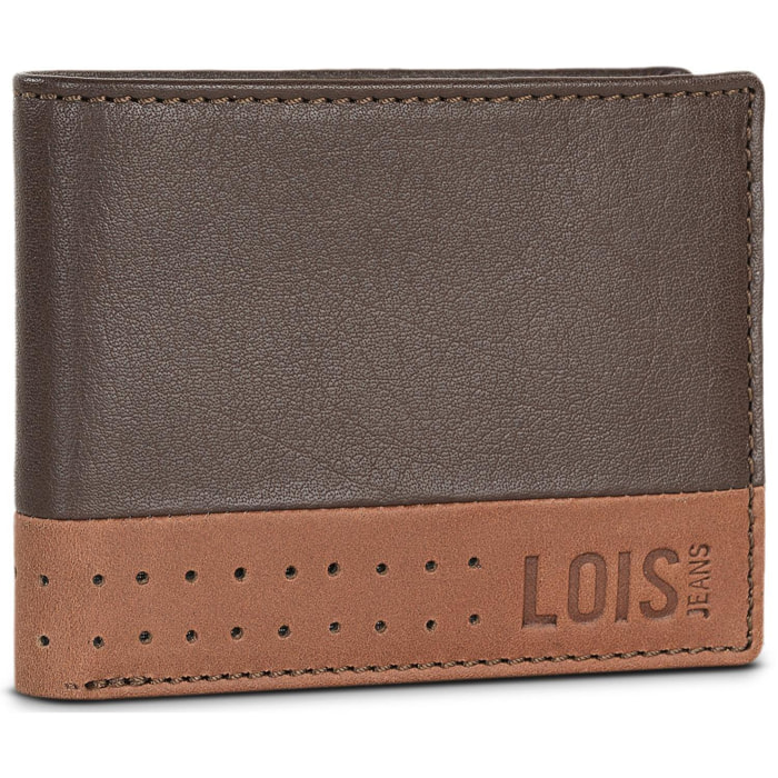 Cartera Hombre Piel Lois Durham Marron-Tan