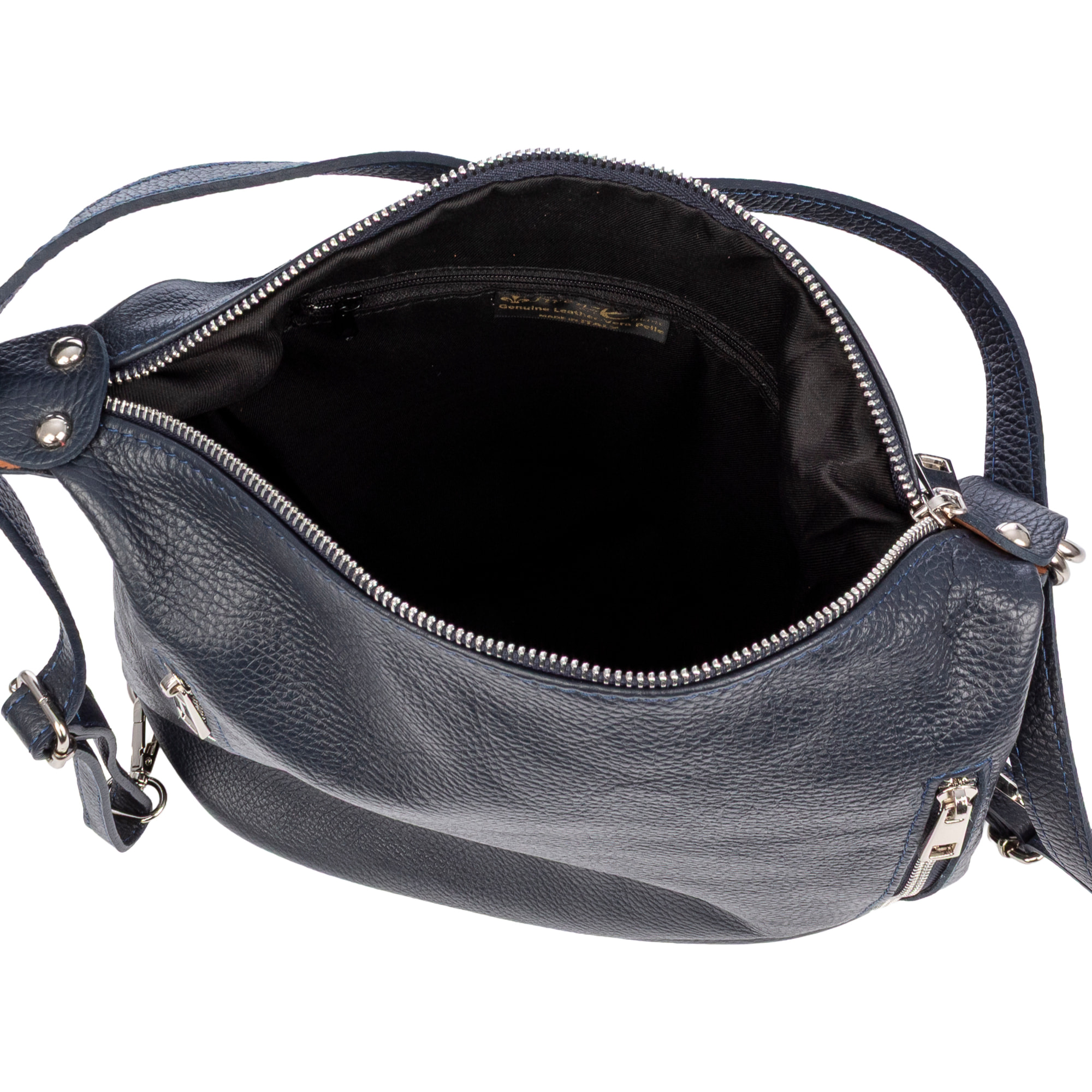 Bagnoli zaino e borsa a spalla donna. Pelle autentica Dollaro.