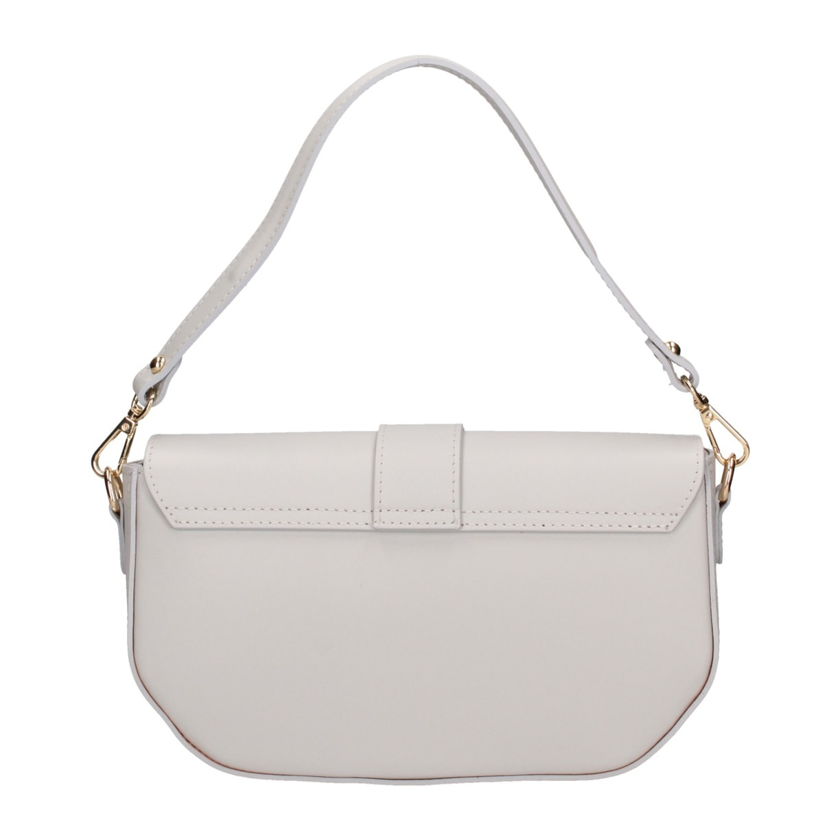 Borsa a spalla da donna - Modello False - Vera pelle - 27.0 x 15.0 x 7.0 cm