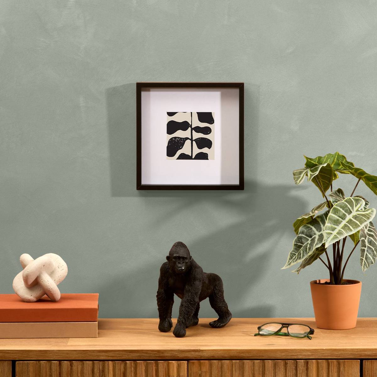 Cadre-photo Axel 50x50cm noir