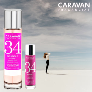 Caravan fragancias set de 3 frascos perfume de mujer nº34, de 150 ml