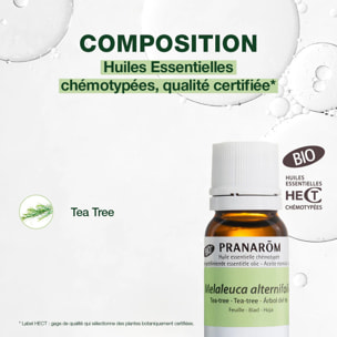 Pranarom - Huile Essentielle de Tea-tree - Bio - 10 ml