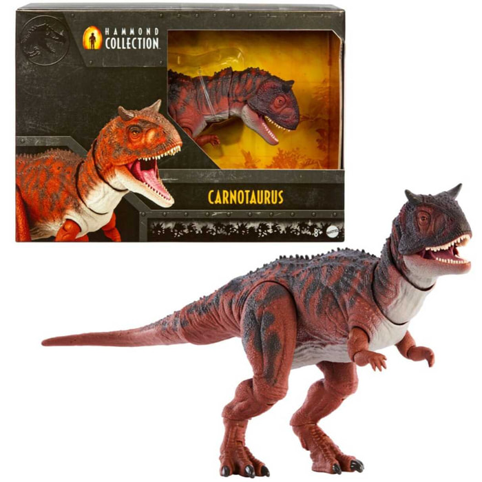 Jurassic Park Hammond Collection Action Figura Carnotaurus Mattel