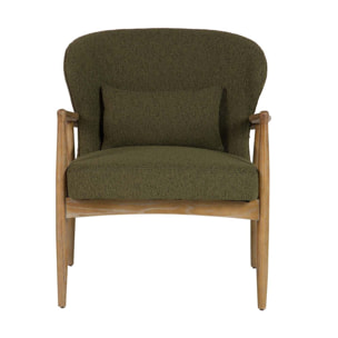 Butaca Madera Fresco Verde 71x73x74 Cm