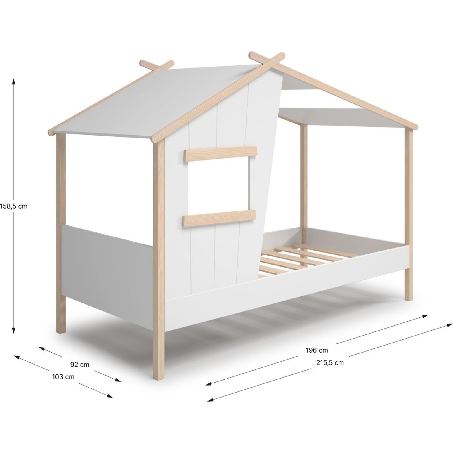 Lit cabane enfant en bois - ARTUS