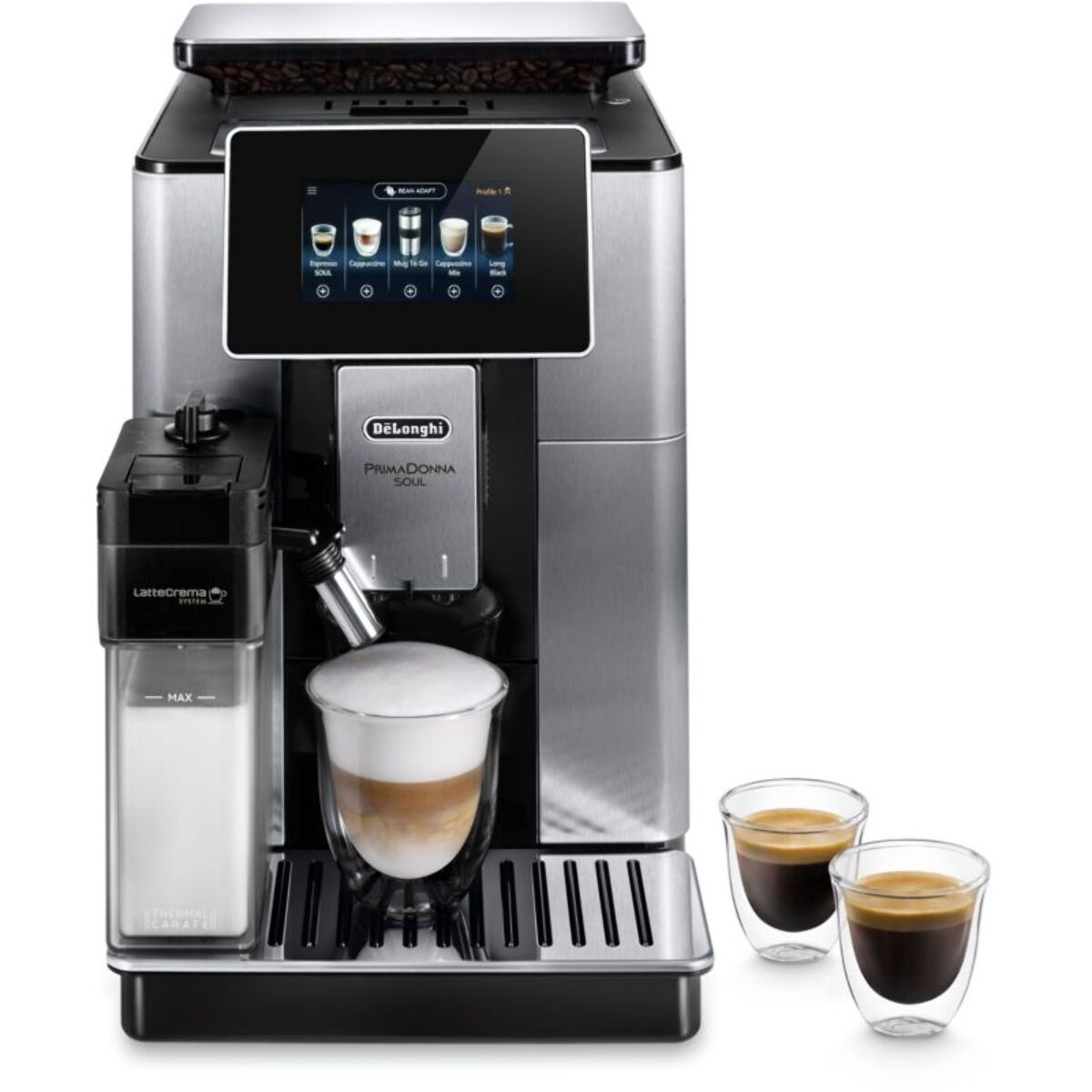 Expresso Broyeur DELONGHI Primadonna Soul ECAM610.75.MB noir