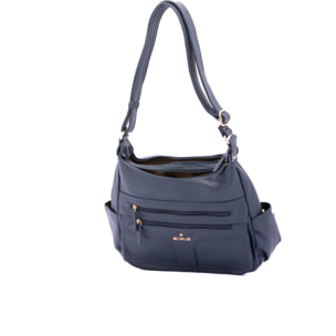 Borsa a spalla da donna - Modello False - Ecopelle - 33.0 x 25.0 x 14.0 cm
