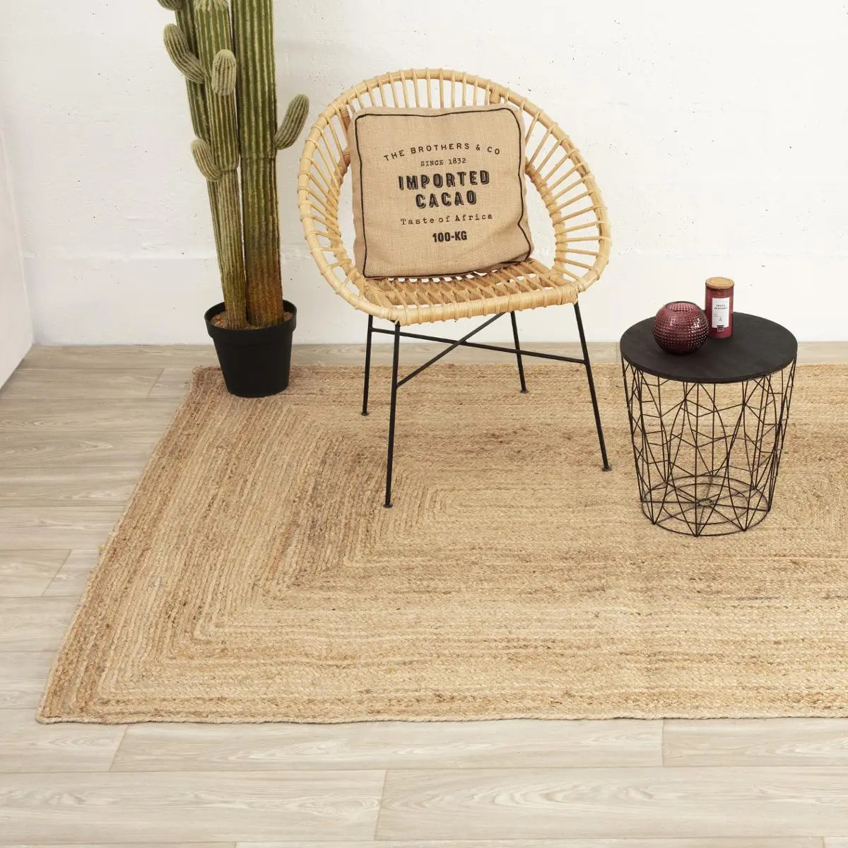 Tapis "Natura" jute beige 160x230cm