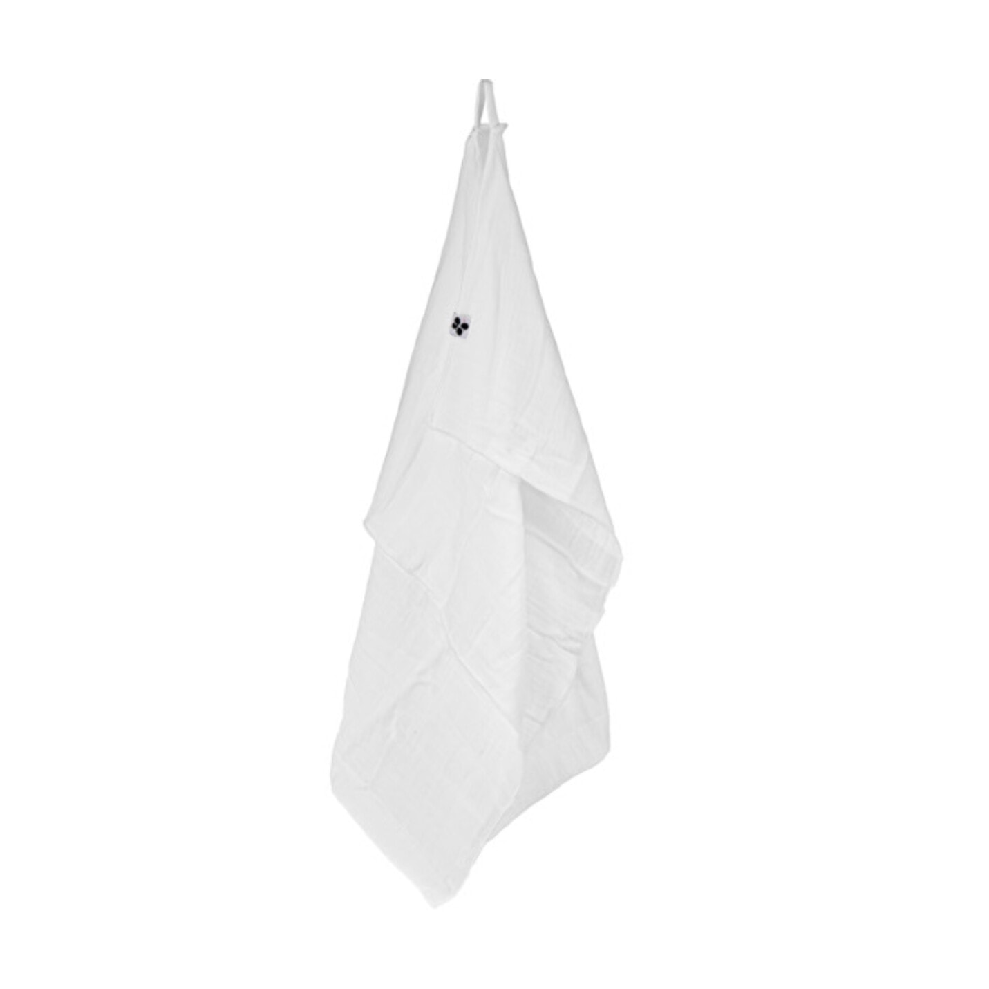 Lot de 2 essuie-mains 50x70 cm en gaze de coton - GAIA