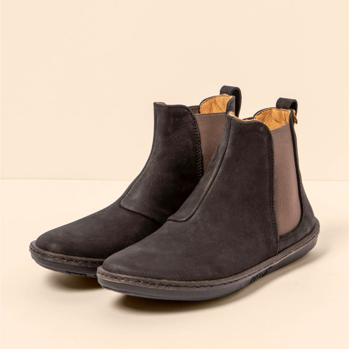 Botines N5310 PLEASANT BLACK-BLACK/ CORAL color Black-black