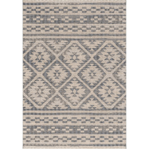 Tapis extérieur tissé kilim rectangle NUDU