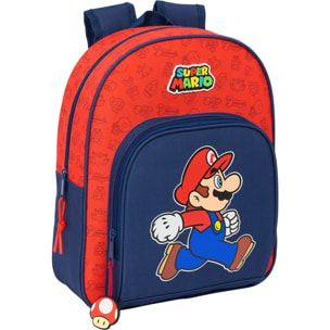 Mochila infantil adapt.carro super mario "trick"