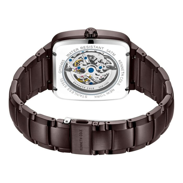 Reloj Kenneth Cole KCWGY0046501 Hombre Analogico Automatico con Correa de Acero inoxidable