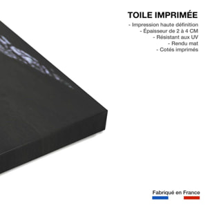 Tableau tigre Regarde moi Toile imprimée