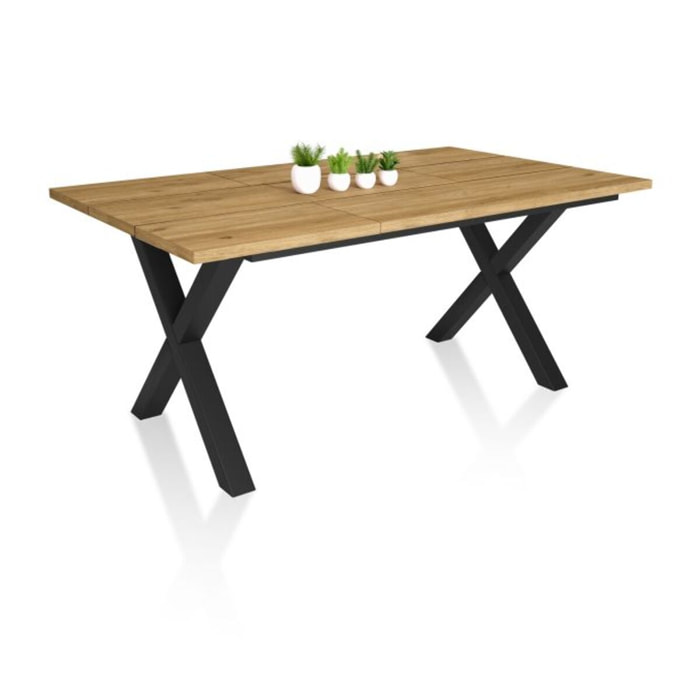Mesa de comedor Oana 170 Roble Negro