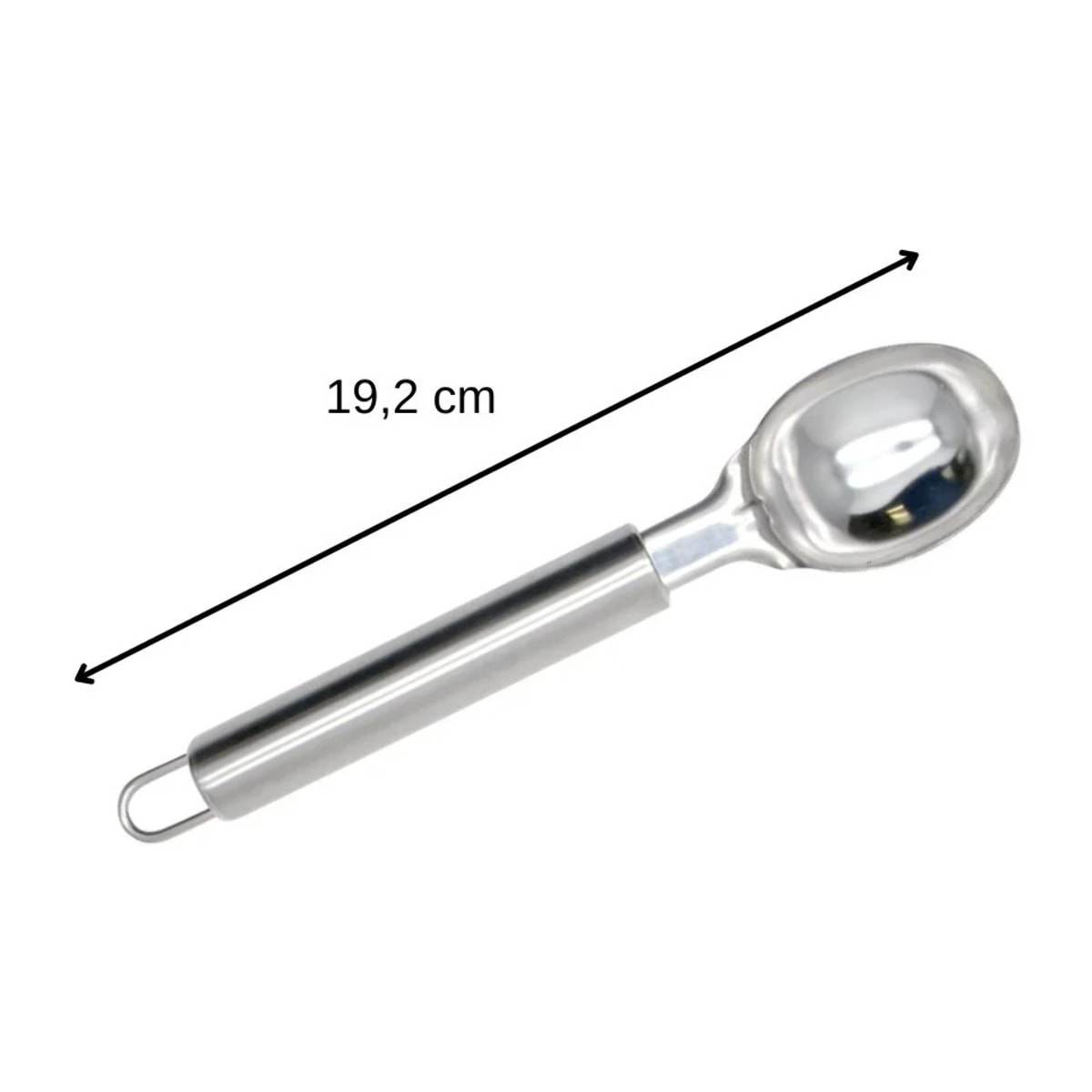Set de 2 cuillères à glace inox Fackelmann Elemental