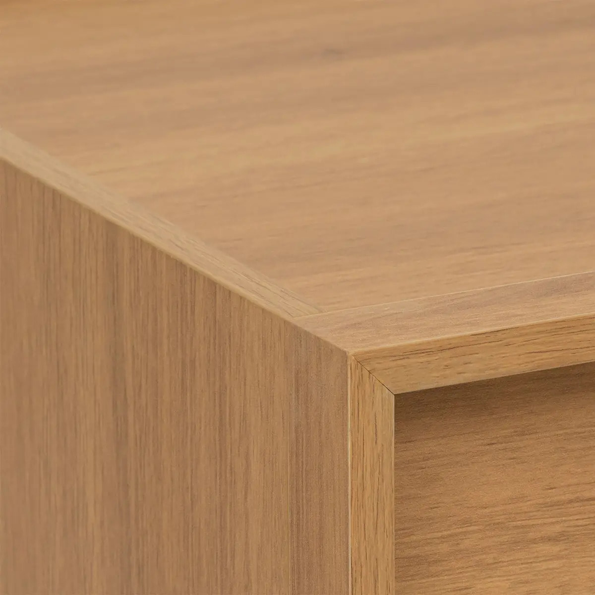 Commode Framy 3 tirois bois foncé