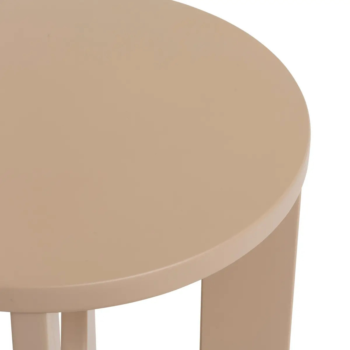 Table d'appoint "Bloom" noisette 50,540x40cm