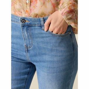 Oltre - Jeans acampanados - Light - blue