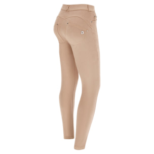 Pantaloni WR.UP® vita alta in tessuto navetta tinto capo