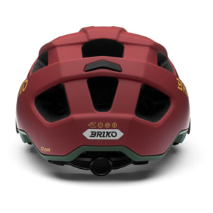 Briko - Caschi, Uomo Donna, Rosso - Flow