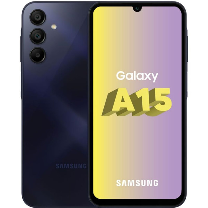 Smartphone SAMSUNG Pack Galaxy A15 128Go Noir + powerbank