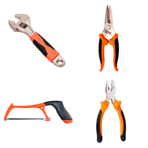 Set di attrezzi domestici con valigetta e 106 pezzi