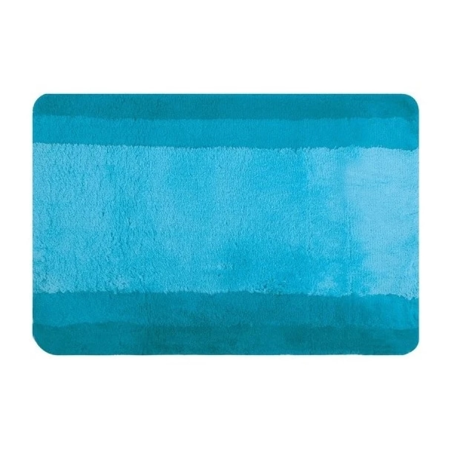 Tapis de bain Polyester BALANCE 55x65cm Bleu Turquoise Spirella