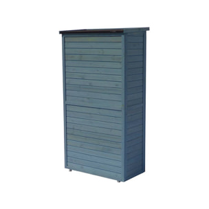 Armoire de jardin "Space" - 87 x 46.5 x 160 cm - Bleu ciel