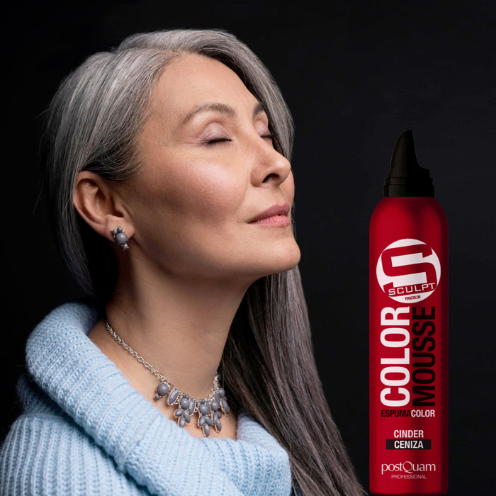 Mousse Colore Cenenre 300 Ml.
