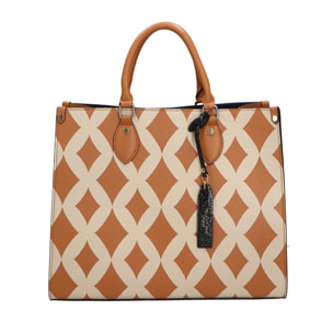 Borsa a mano da donna - Modello False - Vera pelle - 35.0 x 29.0 x 15.0 cm