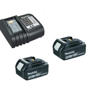 Perceuse visseuse 18V - MAKITA - avec 2 batteries 18V 3.0Ah - chargeur - coffret - DDF453SFE