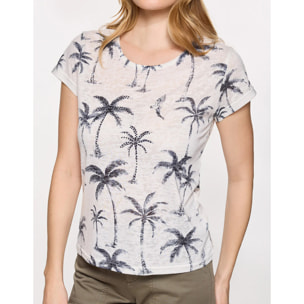 Camiseta Manga Corta Blanco - Blacasa