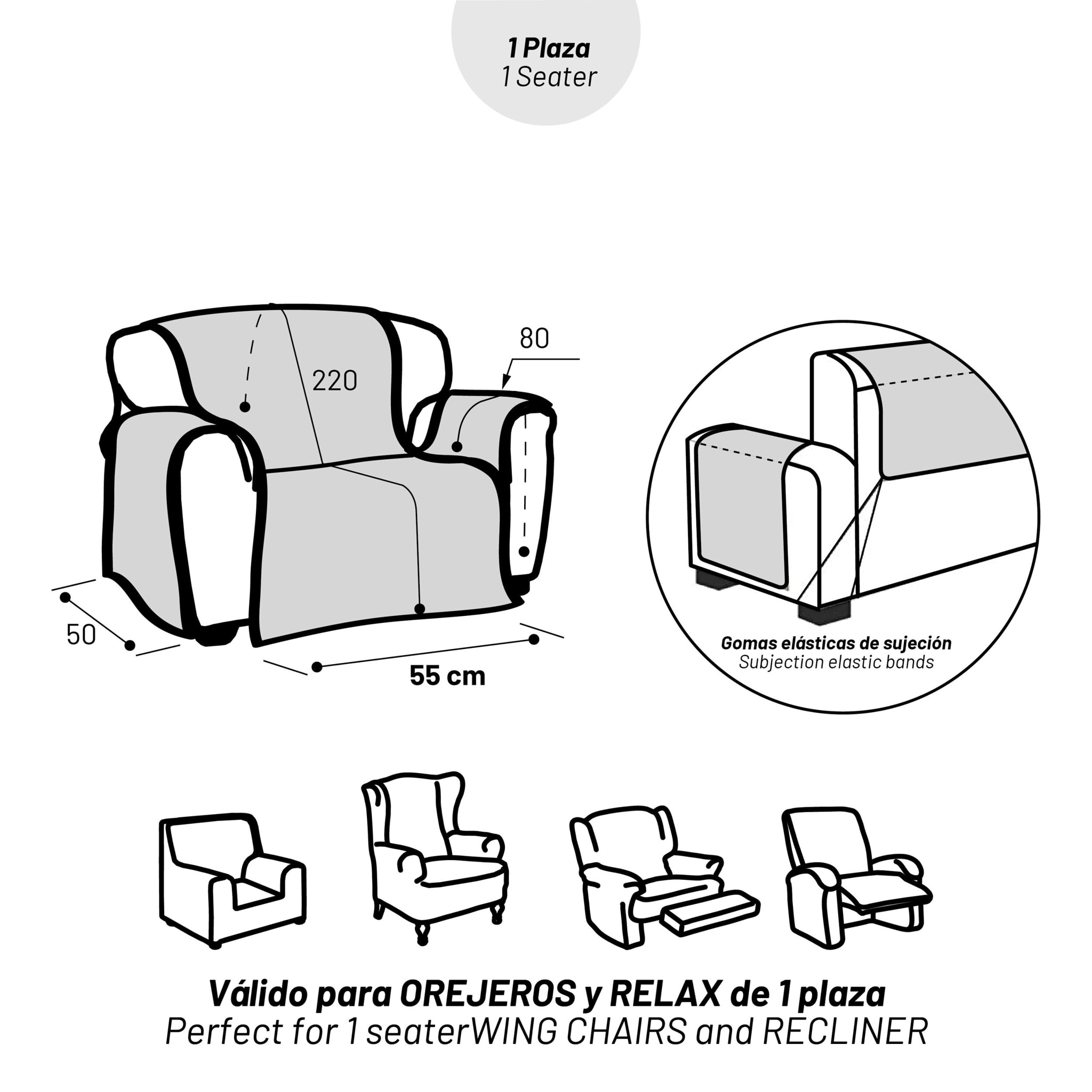 Cubre SOFÁ modelo VERONA