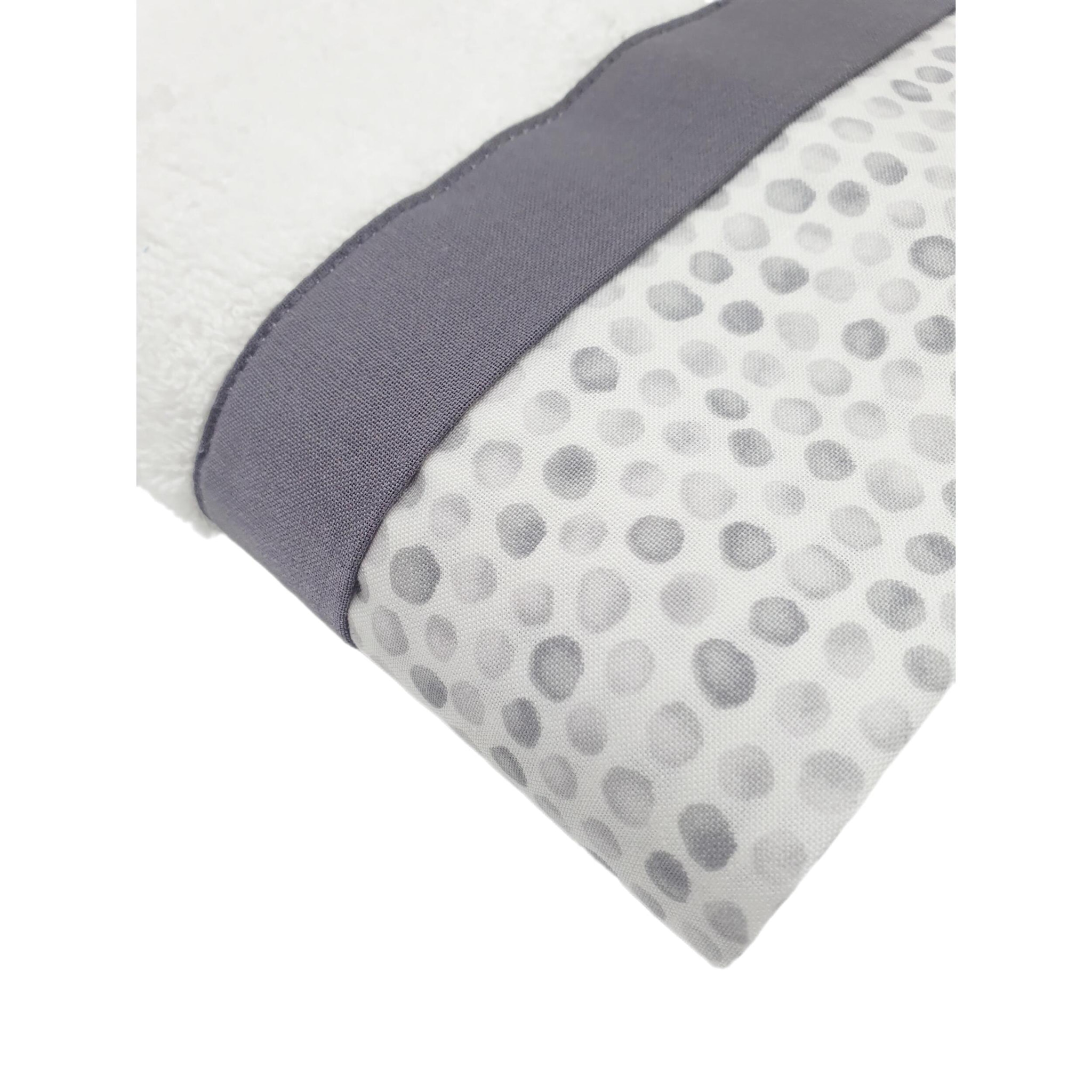 Set Spugna PALLINI 5 Pezzi: 2 Viso+2 Ospite + 1 Telo Bagno - 450 gr/m² - Bianco - Puro Cotone