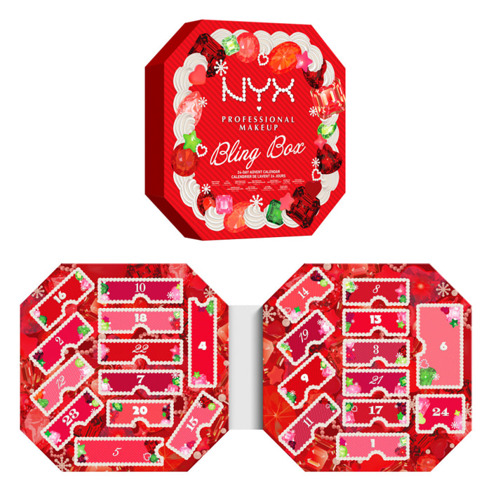 NYX Professional Makeup Bling The Halls Calendrier de l'Avent Maquillage