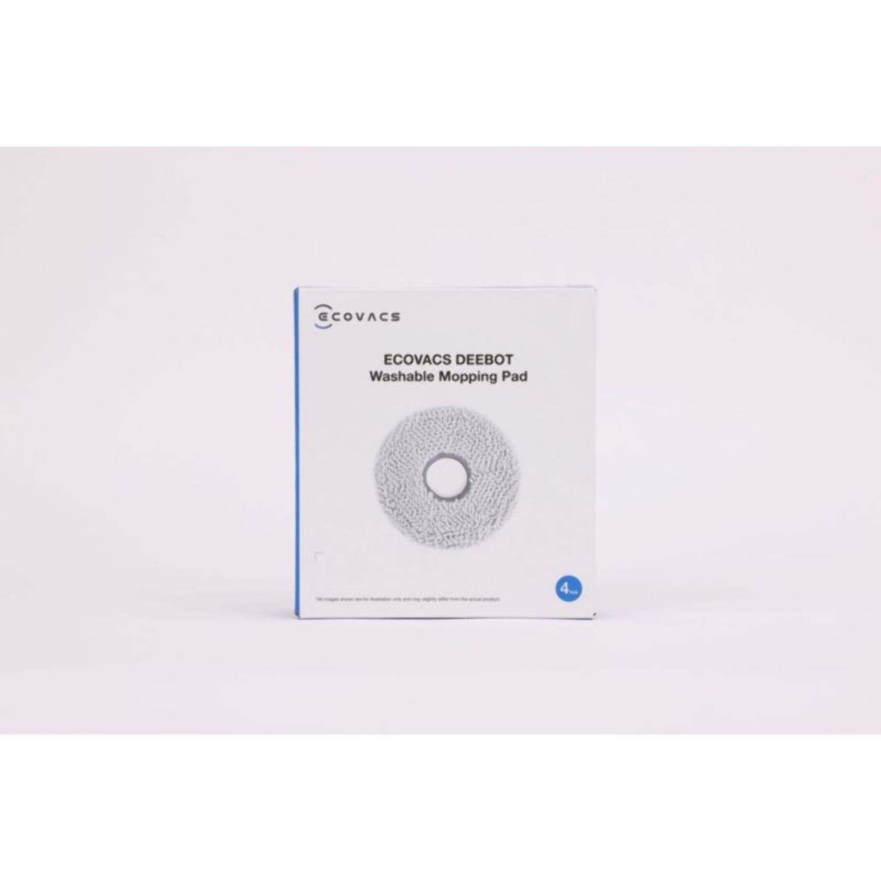 Lingettes et serpillères ECOVACS Lavage rotatif microfibre DCC040047 Deebot X1 Omni