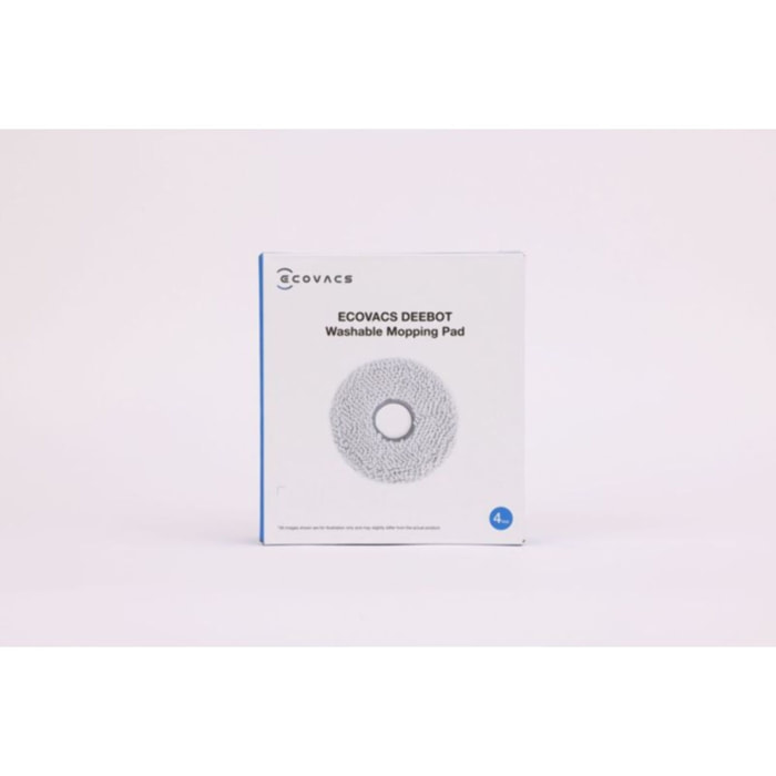 Lingettes et serpillères ECOVACS Lavage rotatif microfibre DCC040047 Deebot X1 Omni